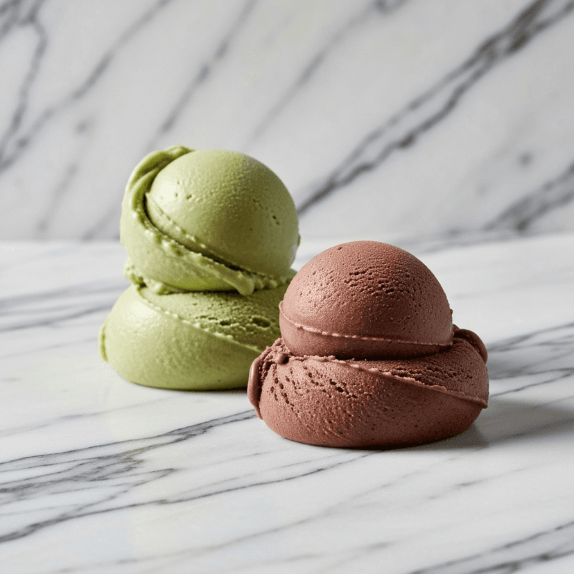 Elegant gelato tasting experience
